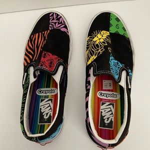 Vans women size 8 black